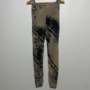 Alexander Wang XL Semisheer Tie Dye Leggings
